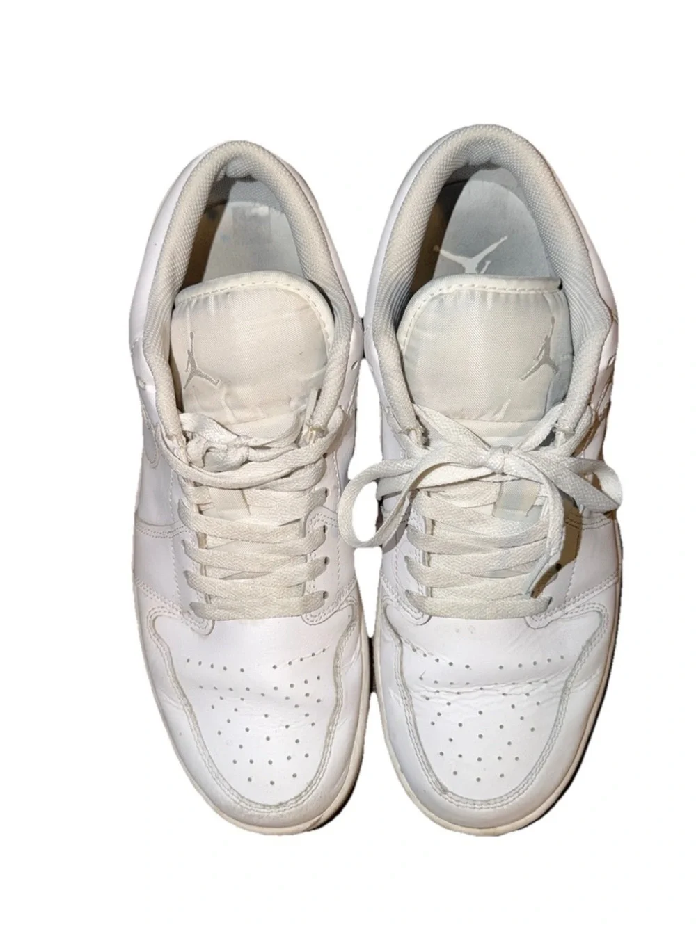 Air Jordan 1Retro Men's White Low-Top Sneaker mens 11.5